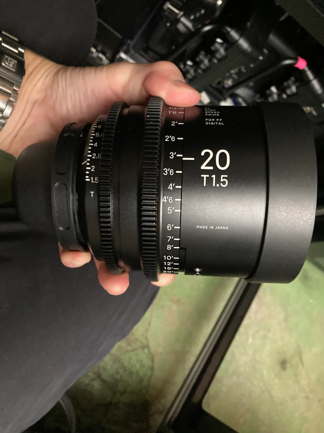 SIGMA FF High Speed Prime 20mm T1.5
